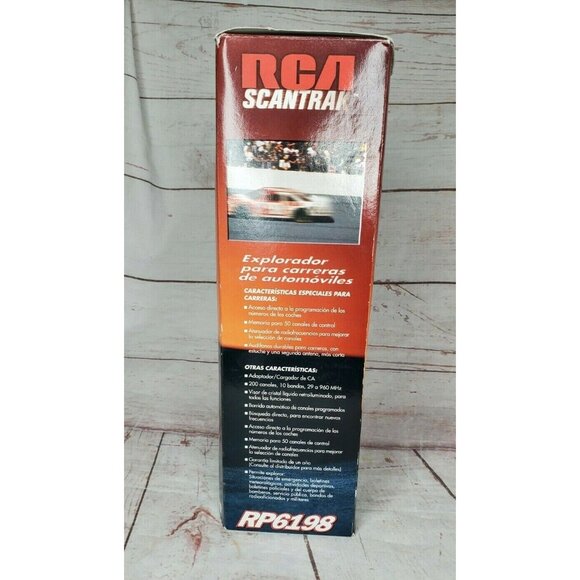 Vintage 97 Thomson RCA Scantrak Racing Full Function LCD Display Racing Scanner - Picture 4 of 12